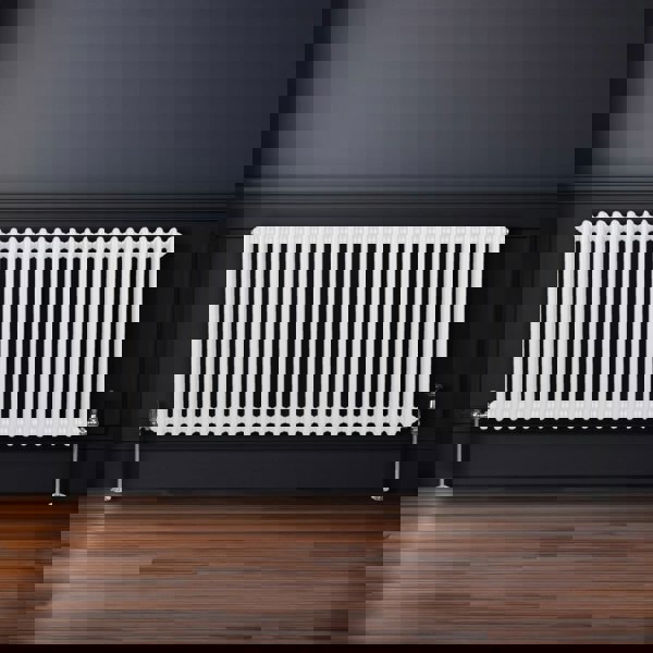 Monstershop Traditional 2 Column Radiator - 600 x 1462mm - White