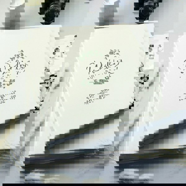 Personalised Memento Company Personalised Wedding Square Photo Album