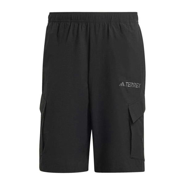 Adidas Mens Terrex Polyamide Cargo Shorts - Black - 