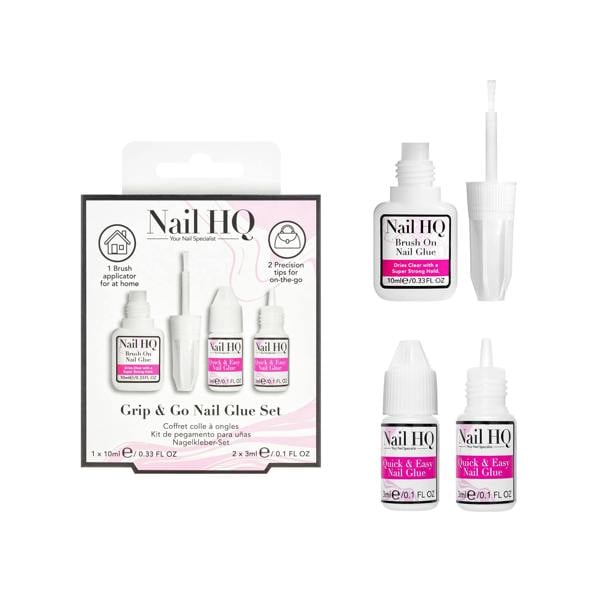 Nail HQ Grip & Go Nail Glue Set