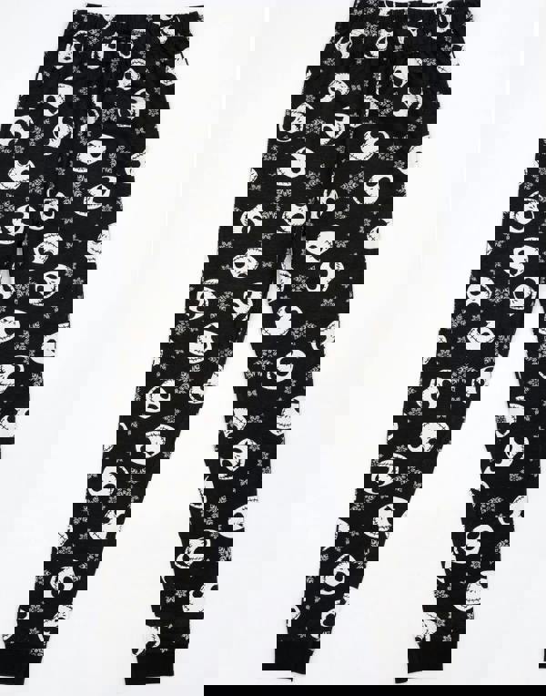 Disney The Nightmare Before Christmas Mens Multicoloured Jack Skellington Long Sleeve Long Leg Pyjama Set