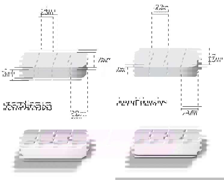 Aidapt Weekday Pill Dispenser