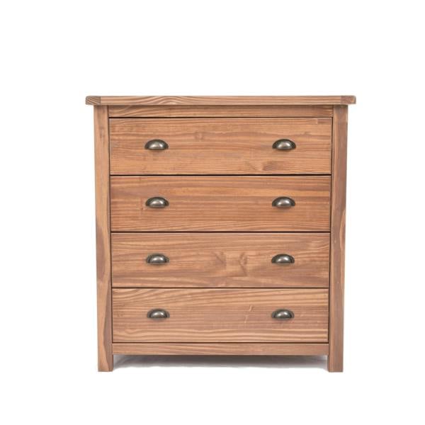 Padua 4 Drawer Chest of Drawers Brass Cup Handle