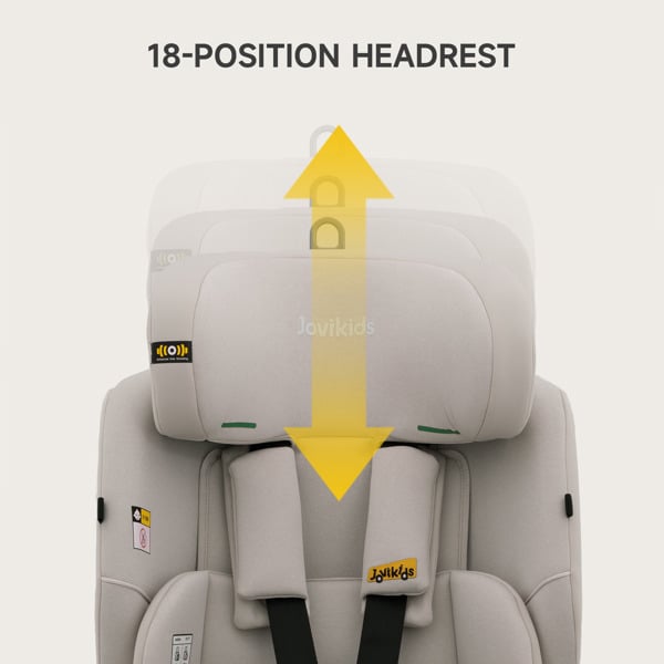 JoviKids Cici TT Car Seat - Milkstone