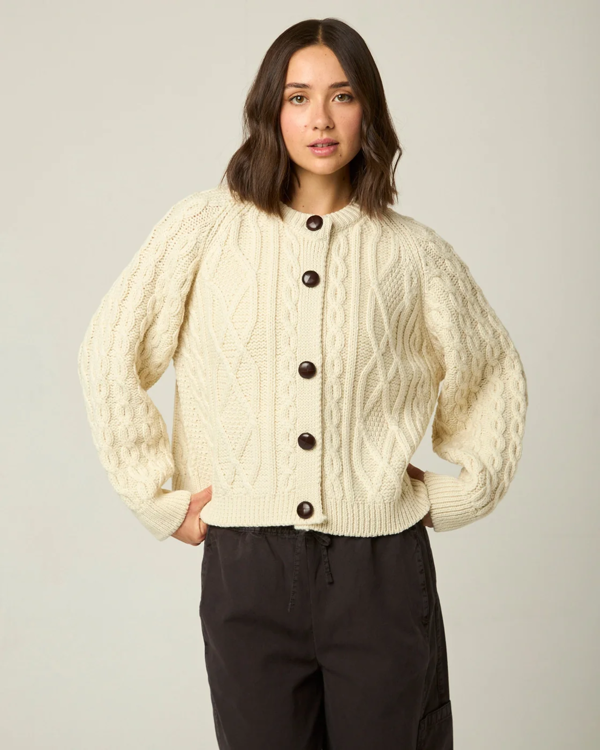 Peregrine  Beckett Cable Knit Cardigan
