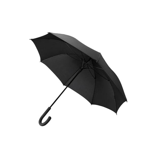 MidOcean New Quay Windproof Stick Umbrella - Black - 