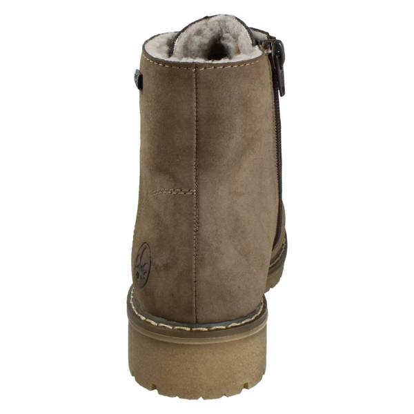 Rieker Ladies Rieker Wide Fitting Warm Lined Ankle Boots Y9103