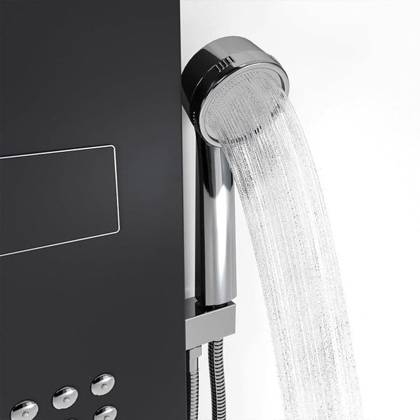 5 Function LED Display Shower Panel Shower System with Hand Shower Head Shower Systems Living and Home