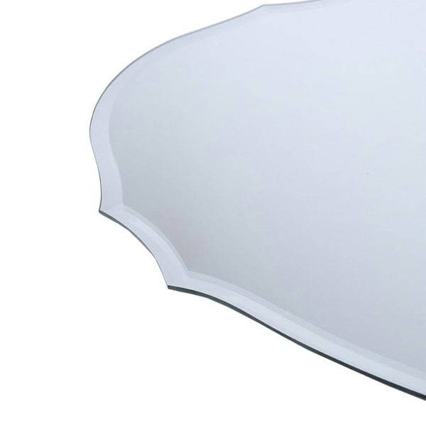 Wall Mounted Mirror with Beveled Edge for Bathroom Vanity Entryway Living Room Bathroom Mirrors Living and Home