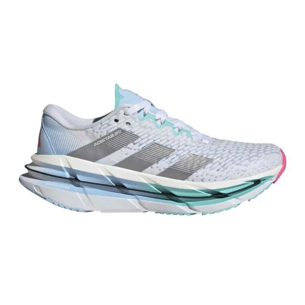 Adidas Womens/Ladies Adistar Byd Platform Trainers - White/Silver/Aqua - 