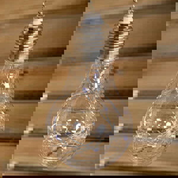 Samuel Alexander 1.2m Set of 5 Battery Operated Light up Edison Style Bulbs with 40 Cool White LEDs