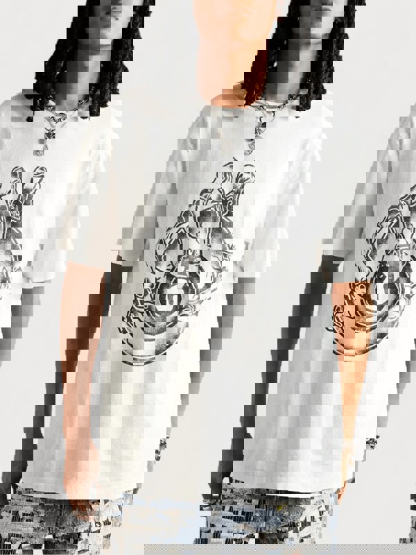 Gallery Dept. Big G Ball Tee White - Supplied FashionGallery Dept.