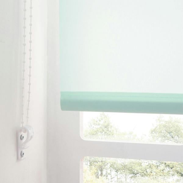 A.Unique Home Trimmable Daylight Roller Blind - 2FT - DUCK EGG - 60cm(W) x 170cm(L)