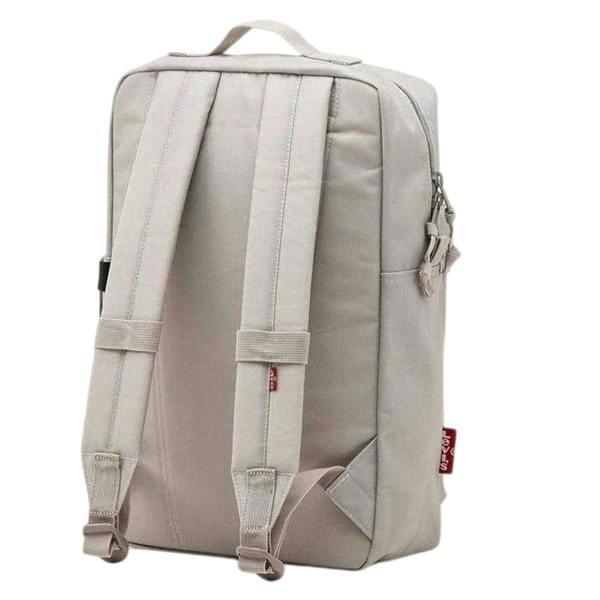 Levis Logo Eco Friendly Tab Detail Backpack - Sharkskin/Red - 