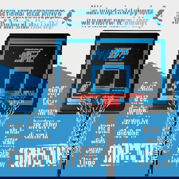 NET1 Competitor Basketball Hoop