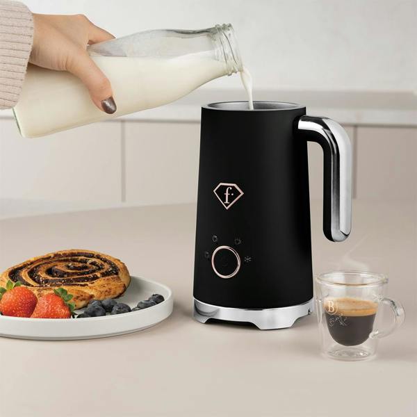 Berlinger Haus Milk Frother Black Rose Gold FTV0152 Fashion