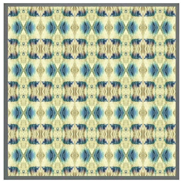 Benjamin Tate Design Psychedelic geometric pattern (Picture Frame)
