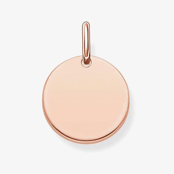 THOMAS SABO Ladies Love Bridge Rose Gold Pendant LBPE0001-415-12