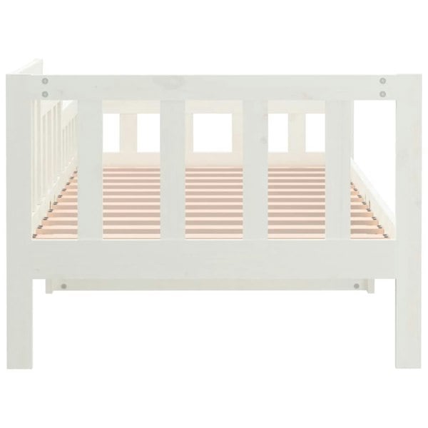 Berkfield Day Bed White 80x200 cm Solid Wood Pine