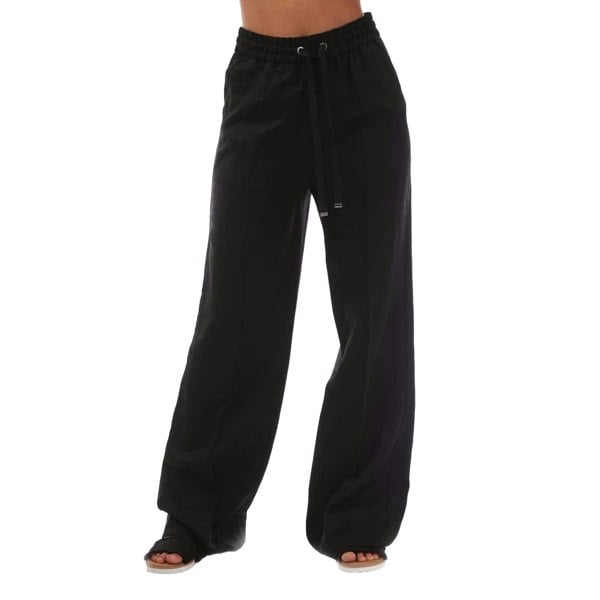 Boss Womens Tabuta Relaxed Fit Trousers - Black