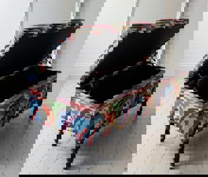 ISTOOLS Premium Multi‑Colour Ottoman Storage Bench Coffee Table – Multi‑Functional Living Room Seating & Storage