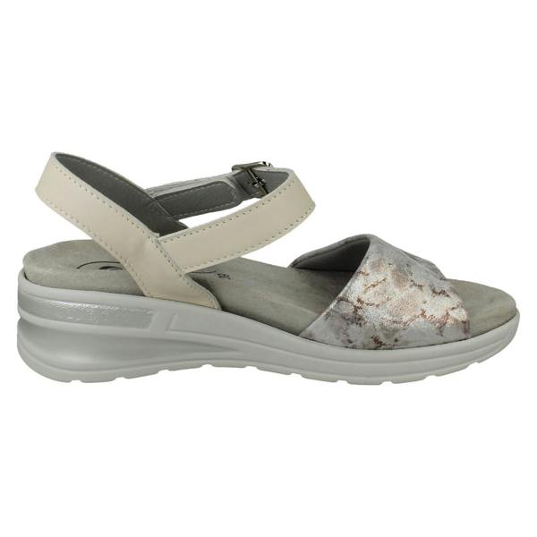DB Shoes Ladies DB Shoes Buckle Fastening Wide Fit Sandals Night Jar