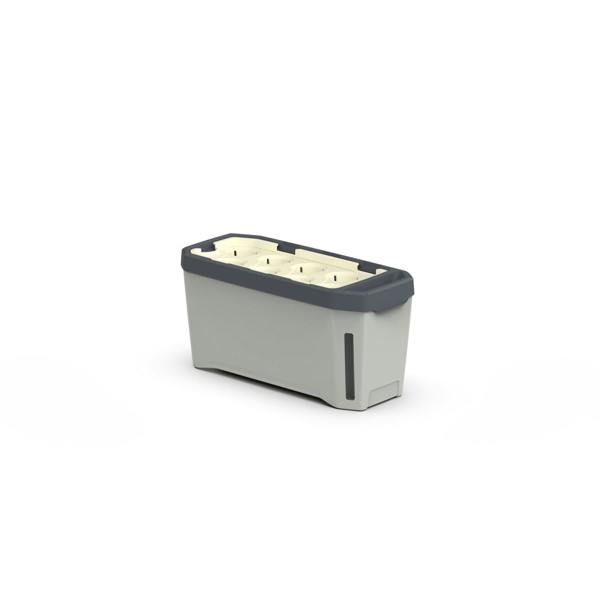 HARRY HERBS 4 in 1 herb pot - Light Grey