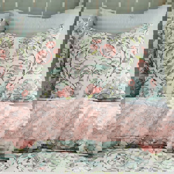 Catherine Lansfield Clarence Floral Reversible Duvet Cover Set