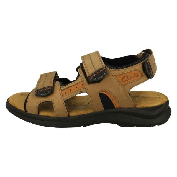 Clarks Mens Clarks Ultimate Comfort Adjustable Sandals Hapsford Trail