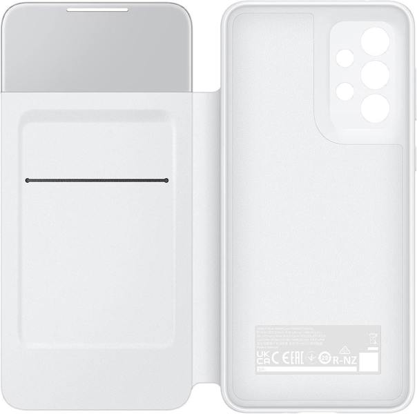 Samsung Galaxy A33 5G Smart S View Wallet Cover White - EF-EA336PWEGEW