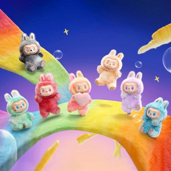 Pop Mart THE MONSTERS Big into Energy Series - Vinyl Plush Pendant Sealed, Labubu 1 Blind Box Collectible Toy