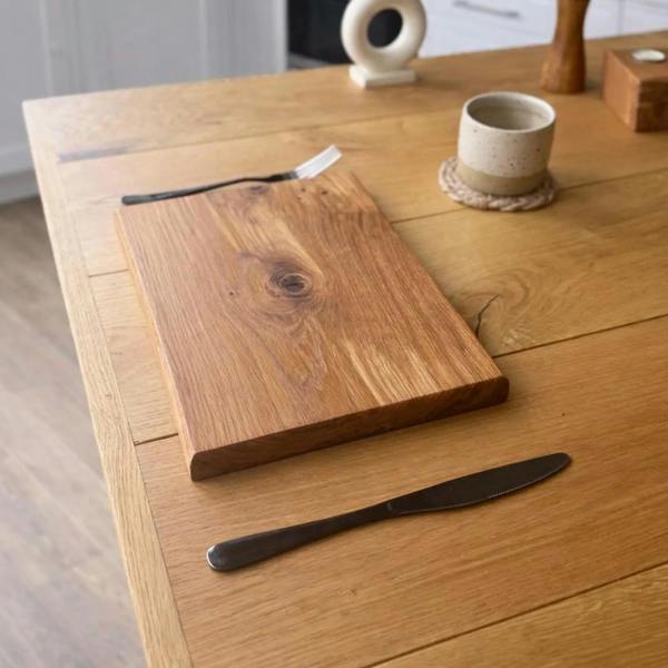 Giraffes & Craftz Chunky Oak Placemats - Luxury Handmade Placemats