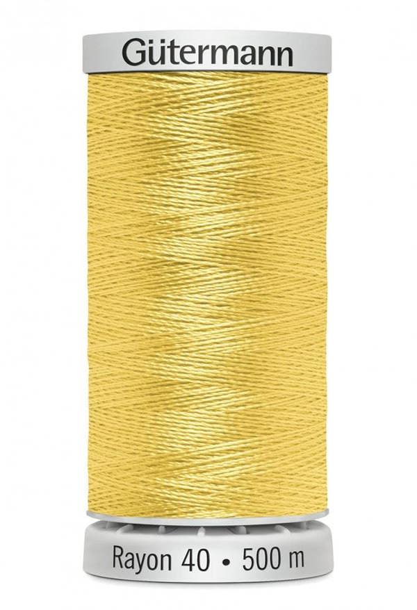 Gutermann No 40 Sulky Rayon Embroidery Thread 500m Rayon Thread Suitable For Embroidery