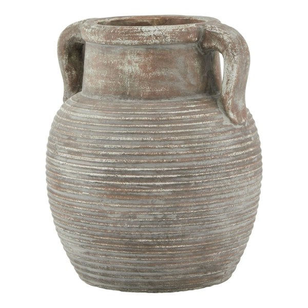 Hill Interiors Siena Amphora Pot - Brown