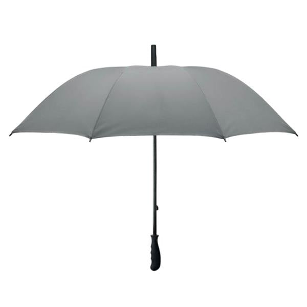 MidOcean Visibrella Reflective Stick Umbrella - Matt Silver - 