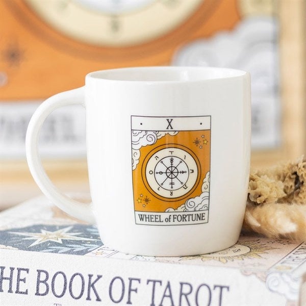 Serano The Wheel of Fortune Vintage Tarot  Mug
