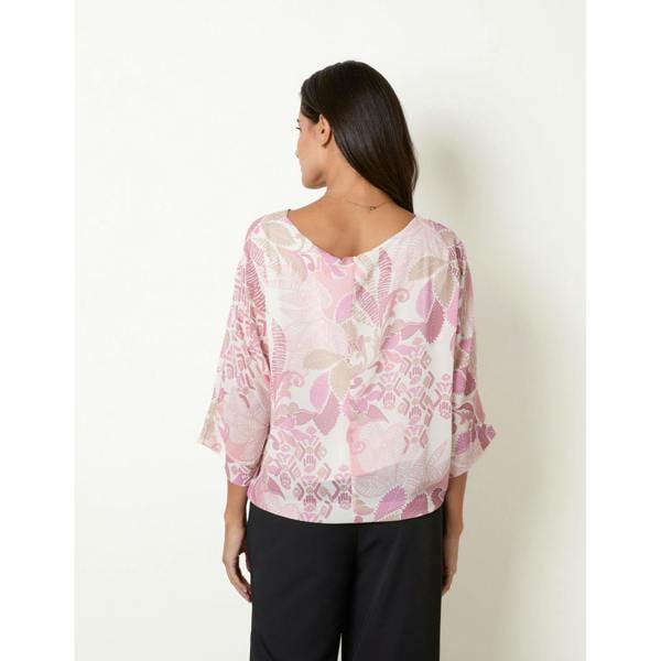 Blue Vanilla Tie Front Blouse