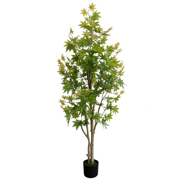 Artificial Green Maple Tree - 165cm