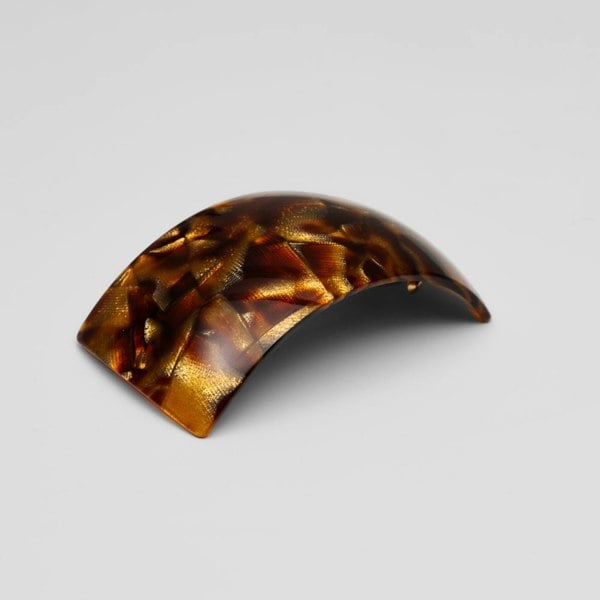 Extra Large Toffee Barrette in Handmade at Tegen Accessories