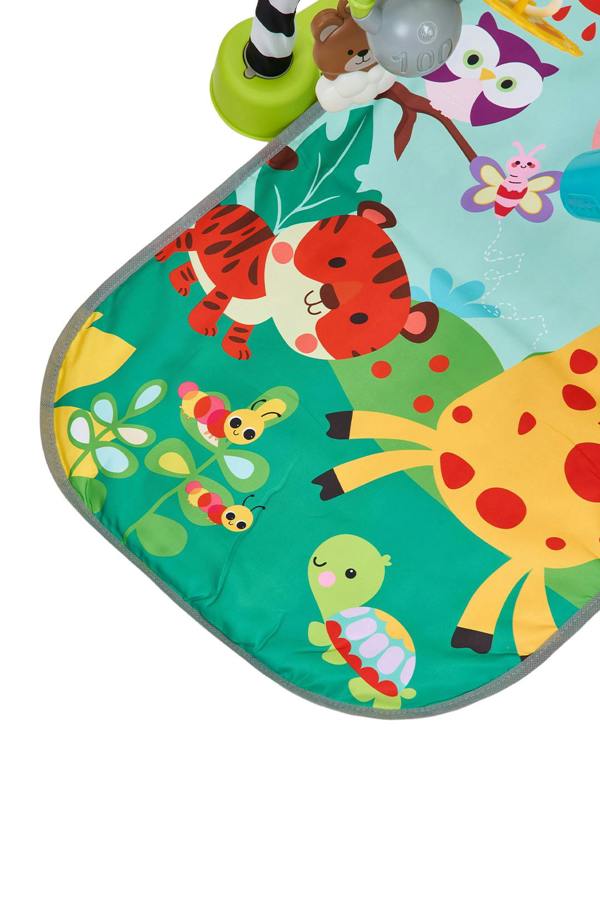 Living and Home Colorful Baby Play Mat with Musical Keyboard & Hanging Toys
