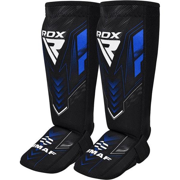 RDX Sports NEOPRENE SHIN INSTEP IMMAF-1-BLUE