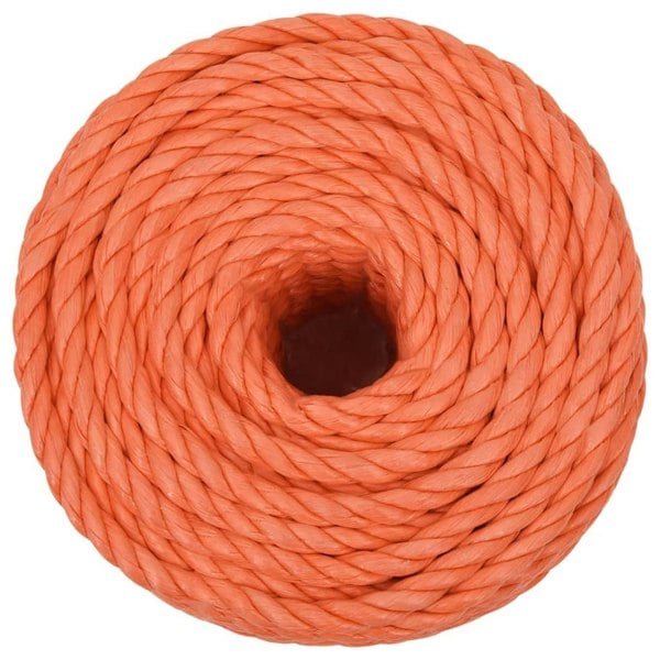 Berkfield Work Rope Orange 12 mm 50 m Polypropylene