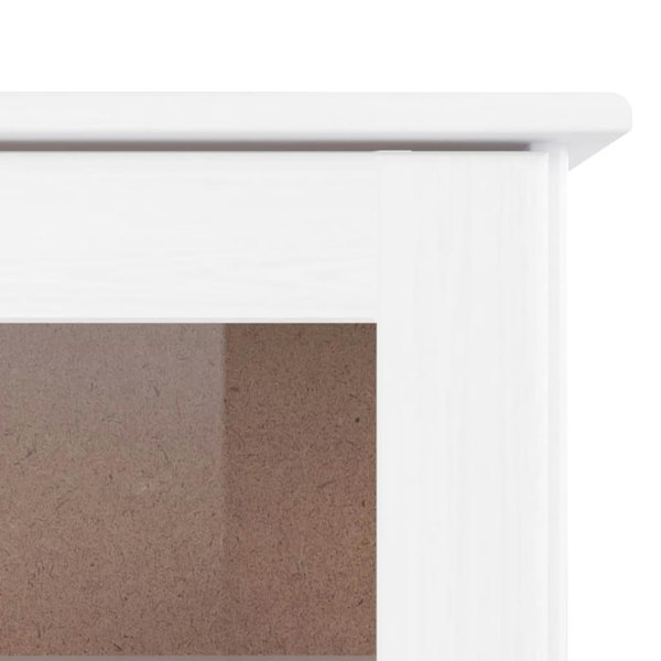 Berkfield Dresser Top ALTA White 77x30x92 cm Solid Wood Pine