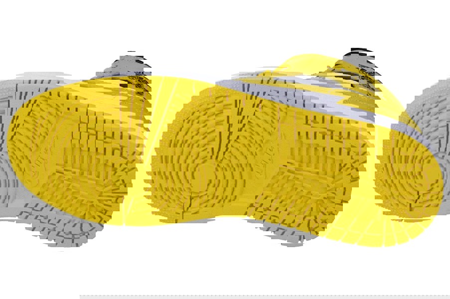 Nike Womens Air Jordan 1 Mid Trainers Bq6472 170 - White Vivid Sulphur Black 170 - Photo 4