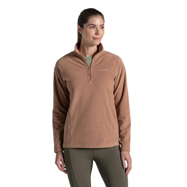 Craghoppers Womens/Ladies Miska VI Half Zip Fleece - Umber - 