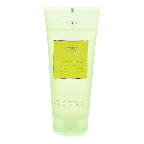 4711 Acqua Colonia Lime & Nutmeg Shower Gel 200ml