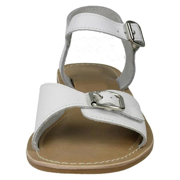 Leather Collection Ladies Leather Collection Ankle Strap Sandals