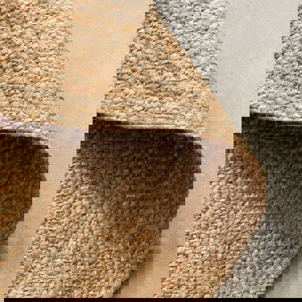 Jute Braided Round Rangpur Natural Rug