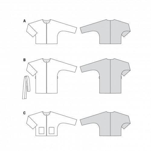 Burda Sewing Pattern 6123 Jackets For Women, 34 to 44 - Easy