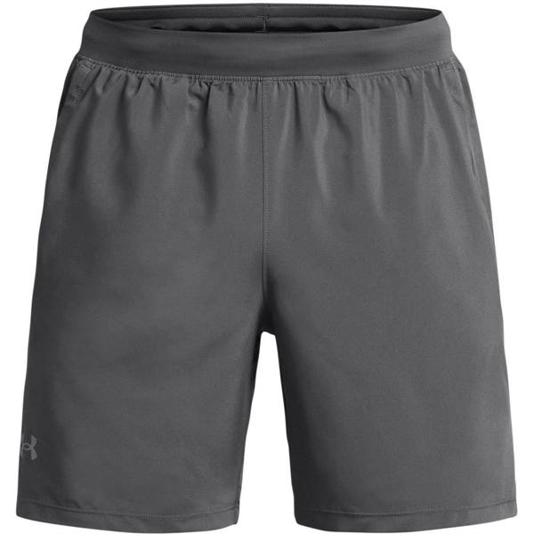 Under Armour Mens Launch 2 in 1 Running Shorts - Pitch Grey - 